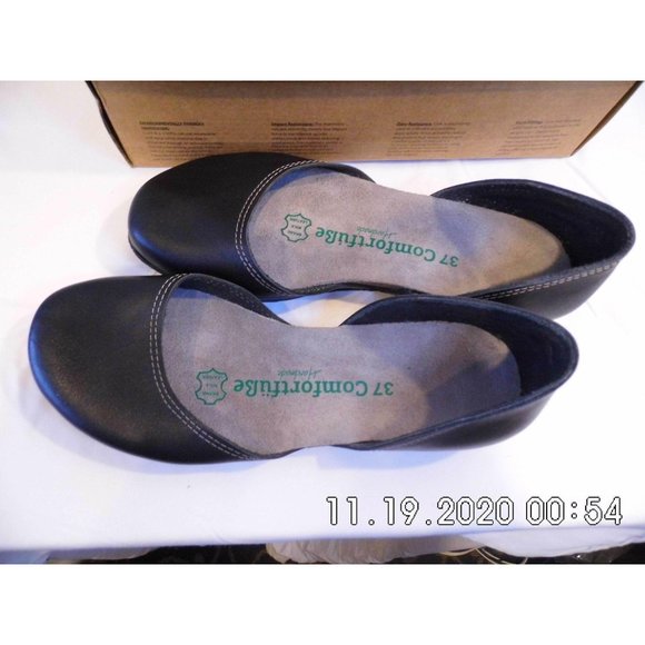 Comfortfube Black Este D’Orsay Flat - Picture 6 of 6